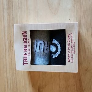 True Religion Men's Socks - 2 pack